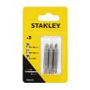 Stanley kétoldalas bitfej készlet, PH1/SL5, PH2/SL6, PZ1/PZ2x48mm, 3db/cs