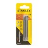 Stanley kétoldalas bitfej készlet, PH1/SL5, PH2/SL6, PZ1/PZ2x86mm, 3db/cs
