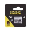 Stanley Fatmax torsion bitfej PZ2x25mm, 2db/cs