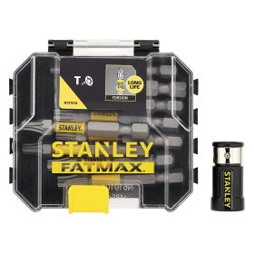   Stanley SFM 10 részes 50mm Torsion TORX bit készlet + mágneses csavarrögzítő