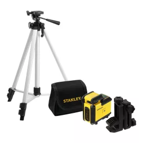 Stanley SLL360R Piros vonallézer + Tripod