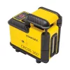 Stanley SLL360R Piros vonallézer + Tripod