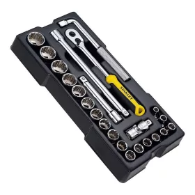   Stanley Transmodule rendszer 23 részes 1/2, 12pontos dugókulcs készlet (STMT1-74726)