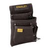 Stanley bőr szerszámos övtáska