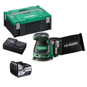   Hikoki akkus Excentercsiszoló 18V SV1813DA-WPZ 2x5Ah HITBOX kofferben