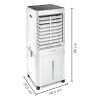 TROTEC PAE 61 Aircooler, léghűtő, légnedvesítő, 100W