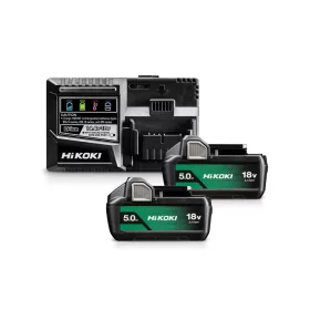 Hikoki akkumulátor csomag BSL1850MA + UC18YSL3 18V 2x5Ah