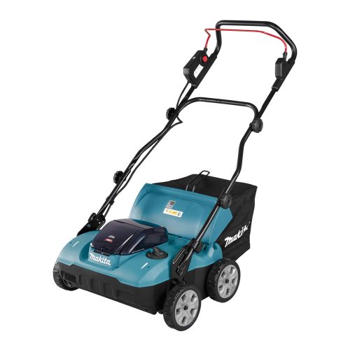 Makita akkus gyepszellőztető 40Vmax XGT Li-Ion, BL 1700 W, 38 cm, 2x4,0 Ah + DC40RB