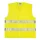 Fluo láthatósági mellény 2 csíkkal, sárga XXL