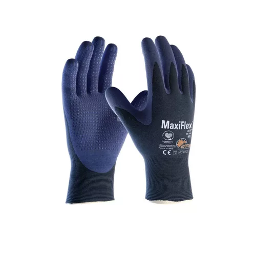 ATG MaxiFlex Elite pontozott védőkesztyű - 34-244 kék 06/XS