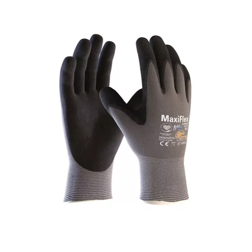 ATG Maxiflex Ultimate AD-APT bliszteres védőkesztyű - 42-874 fekete 09/L
