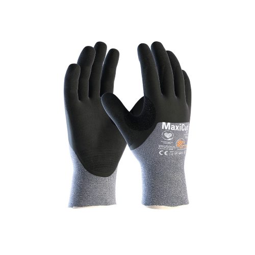 ATG vágásbiztos kesztyű MaxiCut Oil 44-505 kék/fekete 10/XL