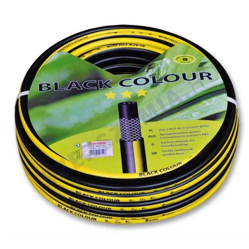 Locsolótömlő black colour 3/4", 25 fm, 3 rétegű