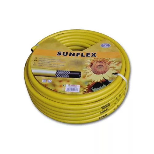 Bradas Sunflex 3 rétegű locsolótömlő sárga 50m, 1/2"